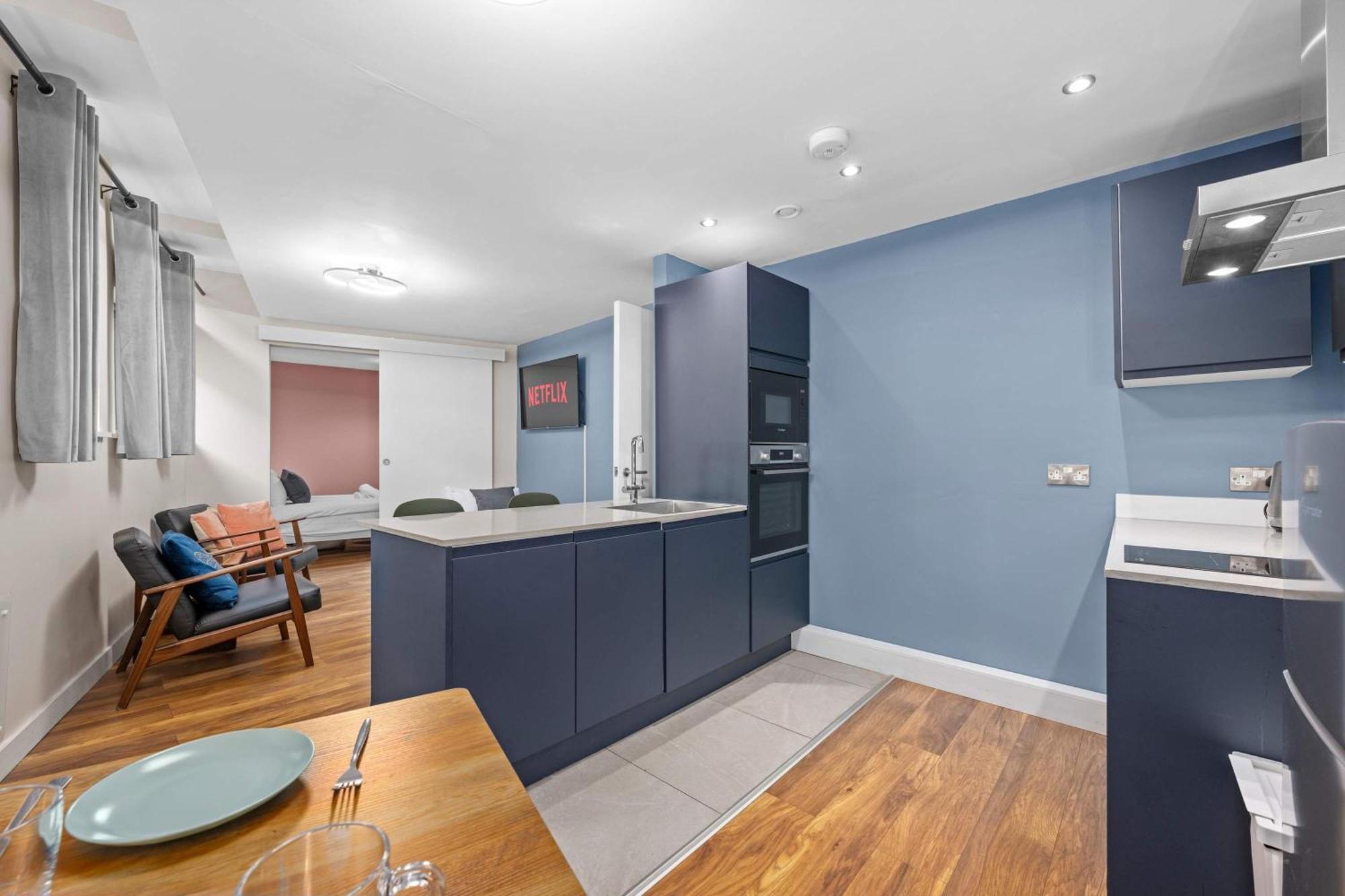 1 Bed Shudehill Flat Sleeps 4 City Centre — Photos 2